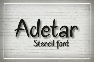 Adetar Stencil: A Modern Typeface for Digital Brands