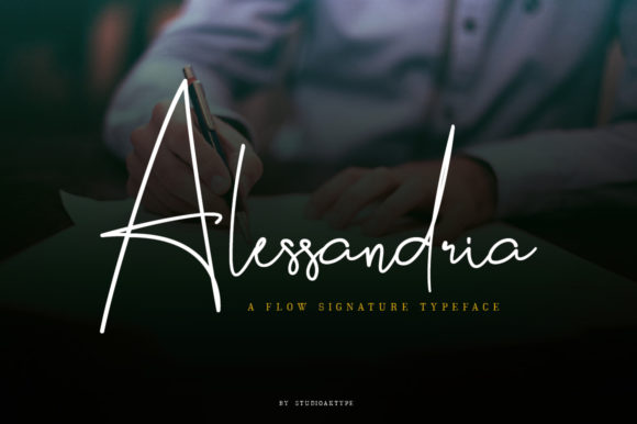 Alessandria: A Script Font for Branding Campaigns