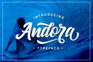 Andora Font: A Handlettered Typeface for Makers
