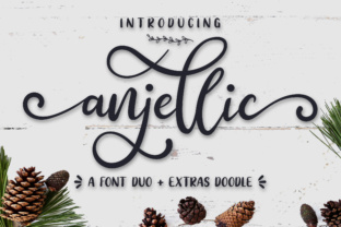 Anjellic Duo: A Versatile Typeface for Modern Branding