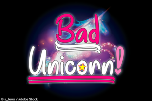 Bad Unicorn: A Bold Handwritten Font for Small Business