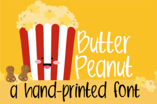 Butter Peanut: A Joyful Handwritten Typeface