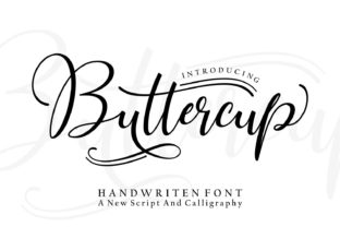 Buttercup: A Handwritten Font for Elegant Branding