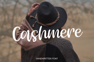 Cashmere: A Handmade Signature Font for Crafters