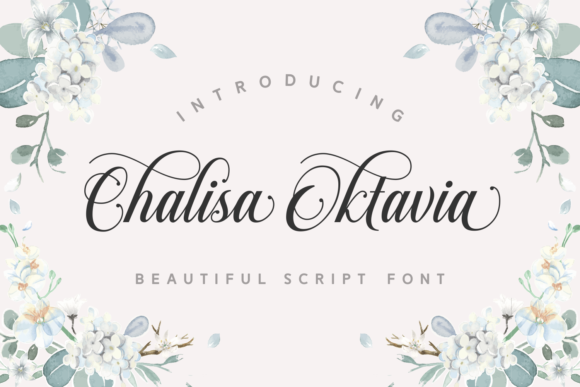 Chalisa Oktavia: A Script Font for Elegant Branding