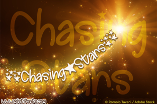 Chasing Stars: A Fun Handwriting Font for Your Brand