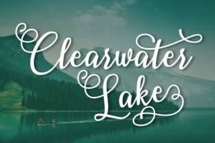 Clearwater Lake: A Premium Script Font for Web Design