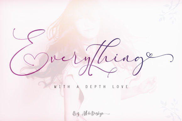 Everything Typeface: A Modern Script for Editorial Design
