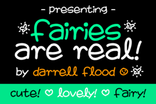 Fairies Are Real Font: A Playful Typeface for Brands