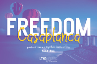 Freedom Casablanca: A Premium Script Font for Branding