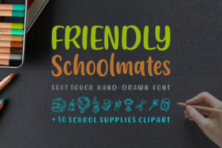 Friendly Schoolmates: A Typeface for Engaging Campaigns