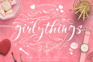 Girly Things Family: A Premium Font for Your Brand