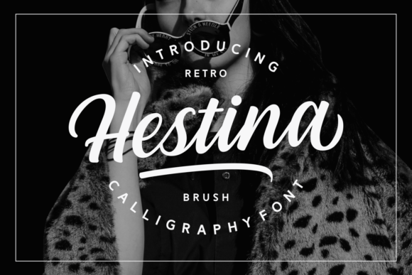 Hestina: A Bold Brush Typeface for Web Design