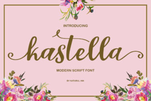 Kastella: A Modern Script Font for Elegant Branding