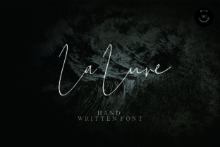 La Lune: A Modern Handwritten Font for Editorial Design