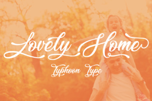Lovely Home: A Heartwarming Script Font for Web Design