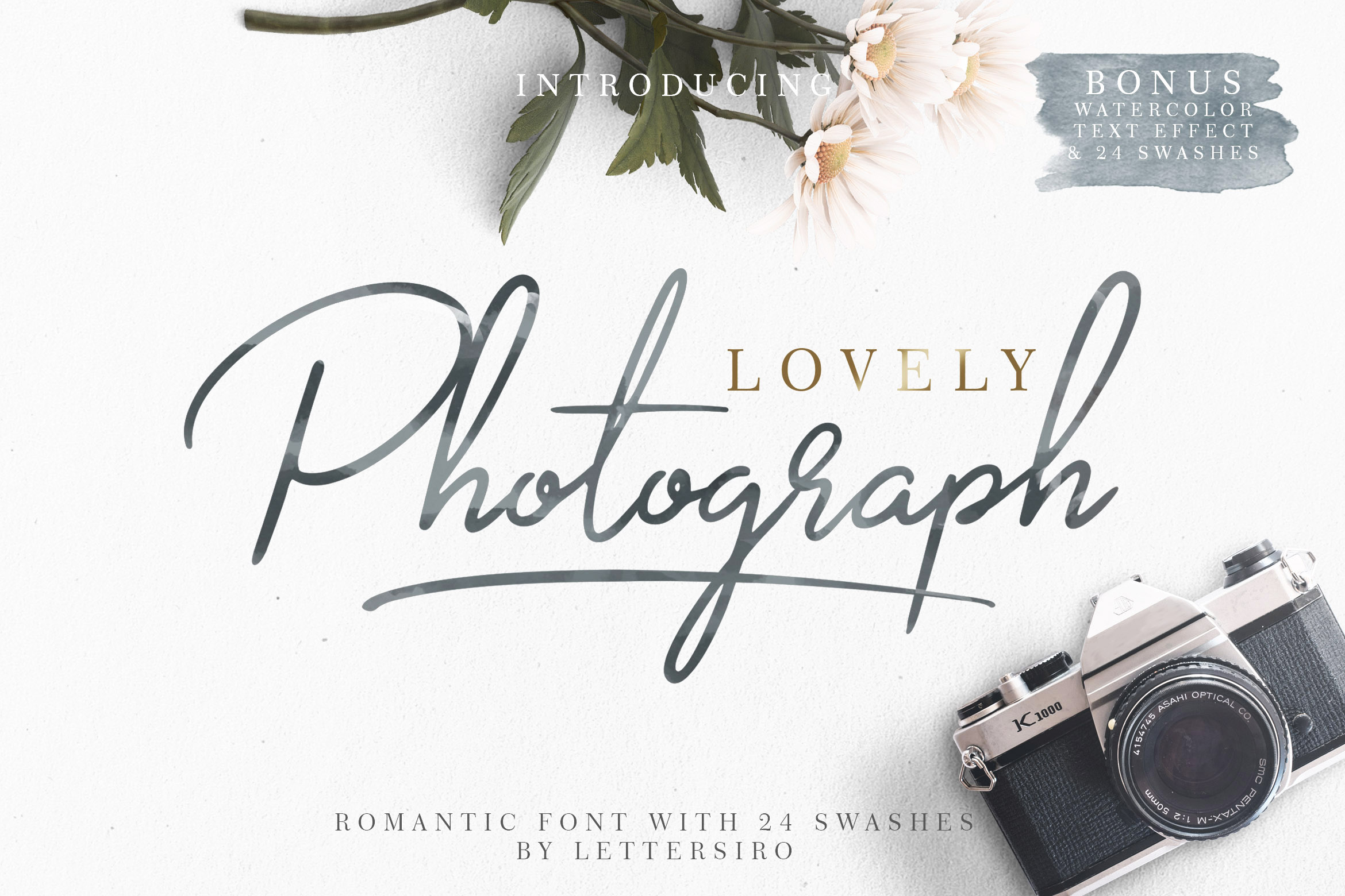 Lovely Photograph: A Modern Script Font for Campaigns