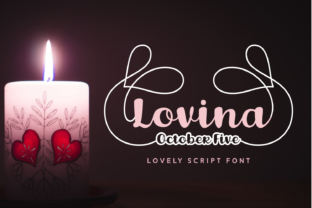 Lovina October Five: The Elegant Script Font for Marketers