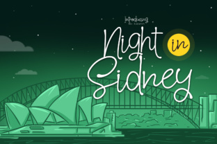 Night in Sidney: A Review of the Elegant Script Typeface