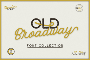 Old Broadway: A Vintage Typeface for Small Business Branding