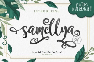 Samellya: A Crafted Font for Editorial Excellence