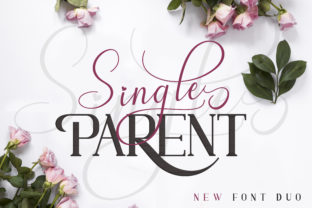 Single Parent Duo: A Premium Script Font for Brand Identity