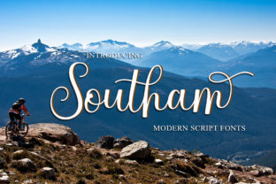 Southam: A Modern Script Font for Elegant Branding