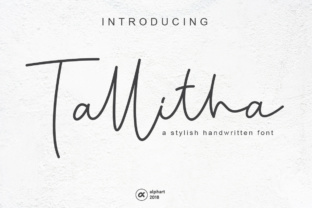 Tallitha: A Stylish Handwritten Font for Your Brand
