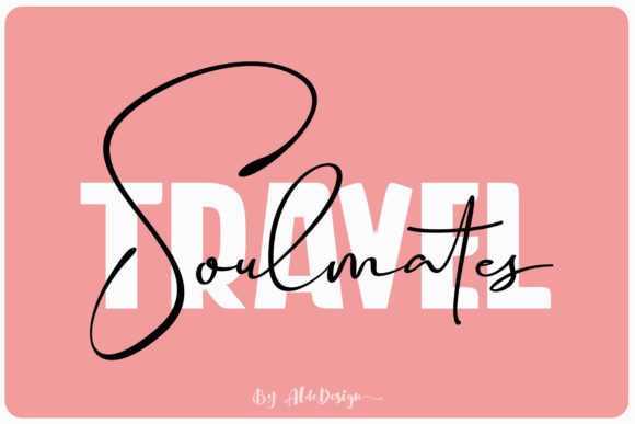 Travel Soulmates Duo: A Font for Polished Branding