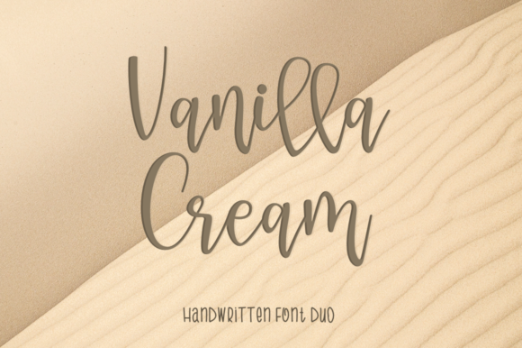 Vanilla Cream: A Modern Script Font for Campaigns